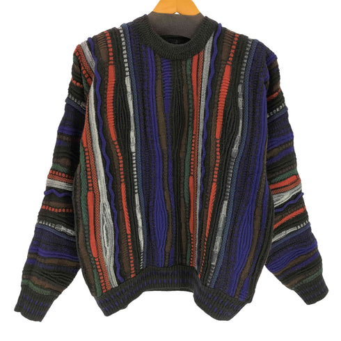 arnaldo bassini アクリル混 3Dニットセーター メンズ JPN:M